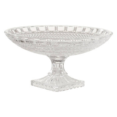 Savita Pedestal Glass Fruit Bowl