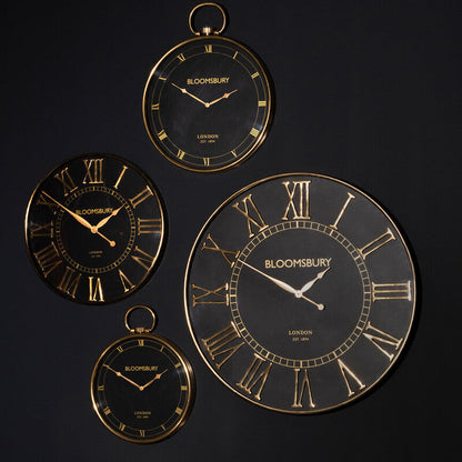 Mateo Pocket Watch Design Large Wall Clock