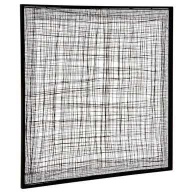 Trento Metal Cross Wires Design Wall Art