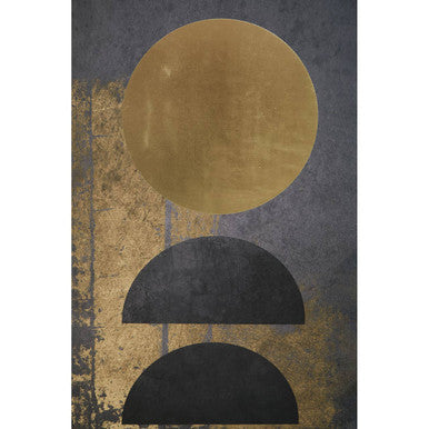 Astratto Gold Foil Canvas Wall Art