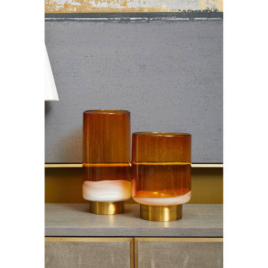 Astratto Grey and Gold Foil Wall Art