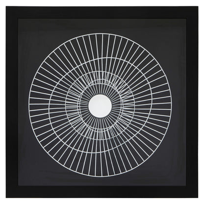 Modello Silver And Black Wall Art