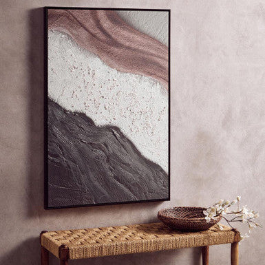Astratto Earthy Tones Textured Wall Art