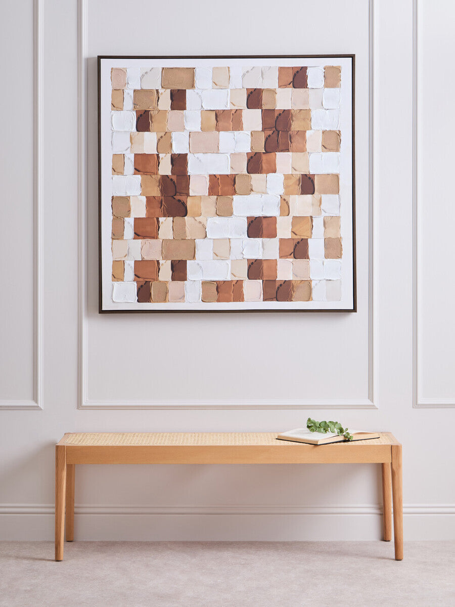 Astratto Neutral Textured Wall Art, 122.6 x 82.6 cm