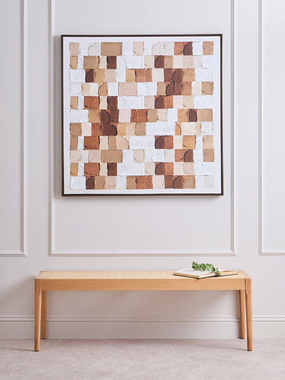 Astratto Neutral Textured Wall Art, 122.6 x 82.6 cm