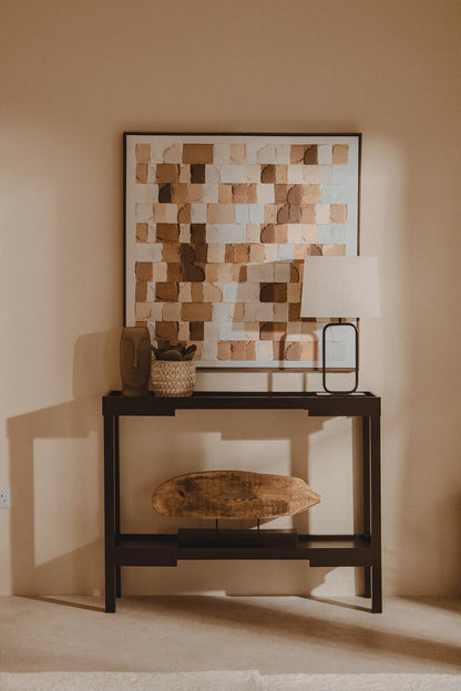 Astratto Neutral Textured Wall Art, 122.6 x 82.6 cm