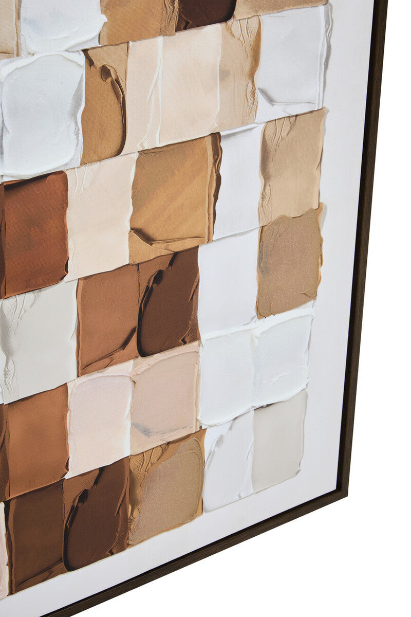 Astratto Neutral Textured Wall Art, 122.6 x 82.6 cm