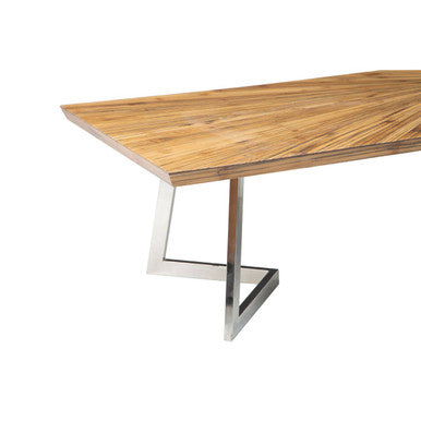 Gabar natural bamboo coffee table, styled living room 2