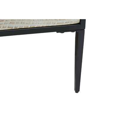 Luxor grey recycled pine coffee table, styled living room 3