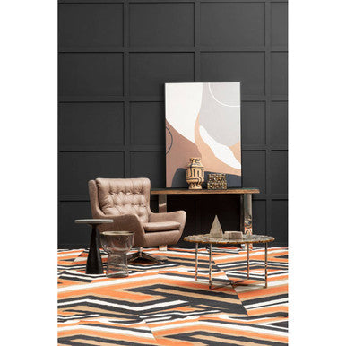 Rabia natural agate coffee table, styled living room 2