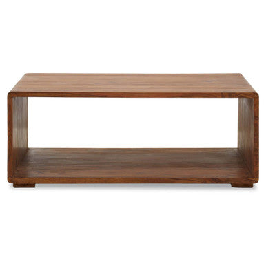 Surati sheesham wood coffee table, front view