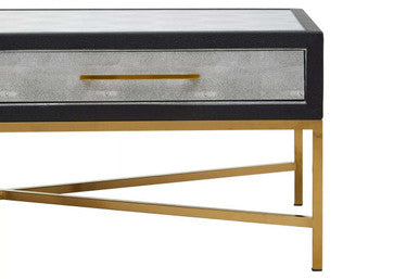 Cadiz Grey Shagreen Coffee Table