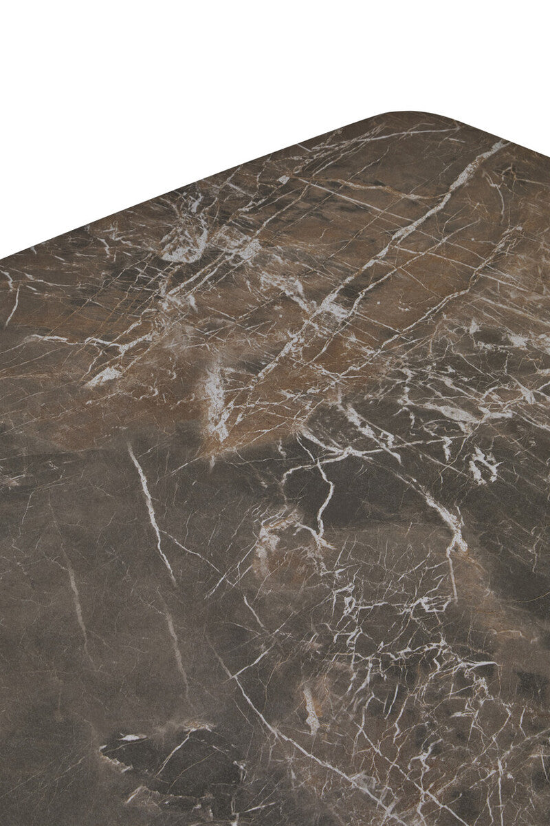Imperia Grey Ceramic Marble Effect Coffee Table