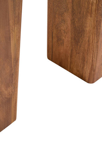 Walsa Natural Finish Mango Wood Coffee Table