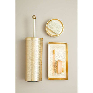 Allegra Champagne Finish Soap Dish