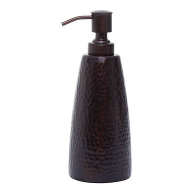 Allegra Dark Bronze Hammered Effect Soap Dispenser, main product image