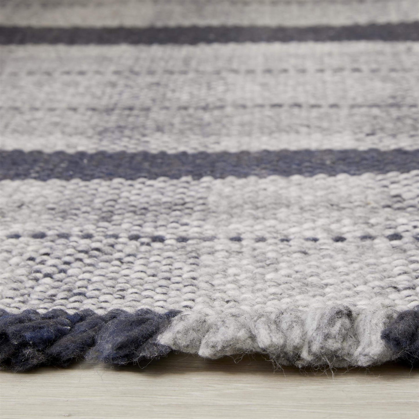 Highland Navy Checkered Rug