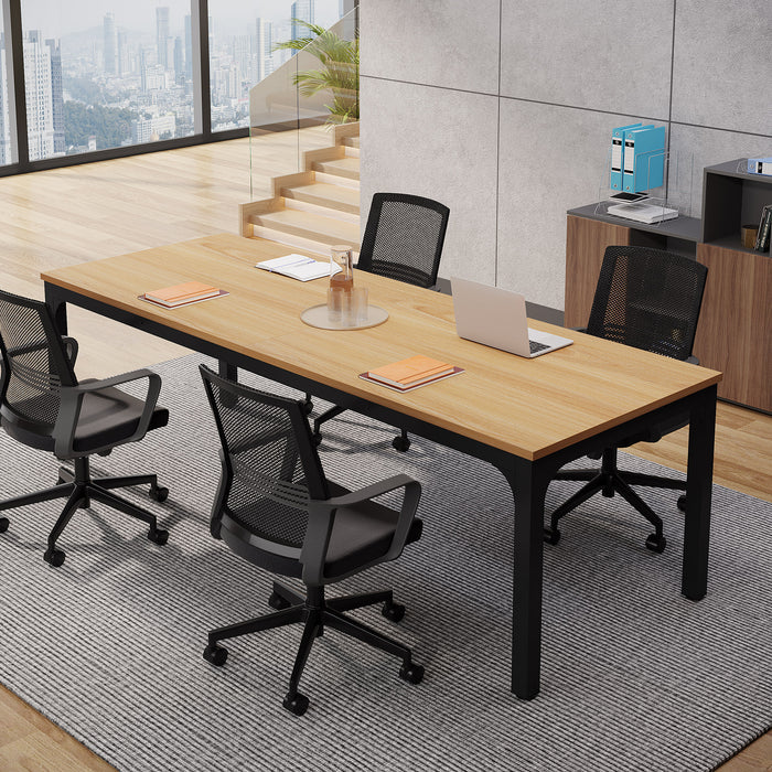 200cm Large Conference Table - Modern Meeting Station & Collaborative Office Desk