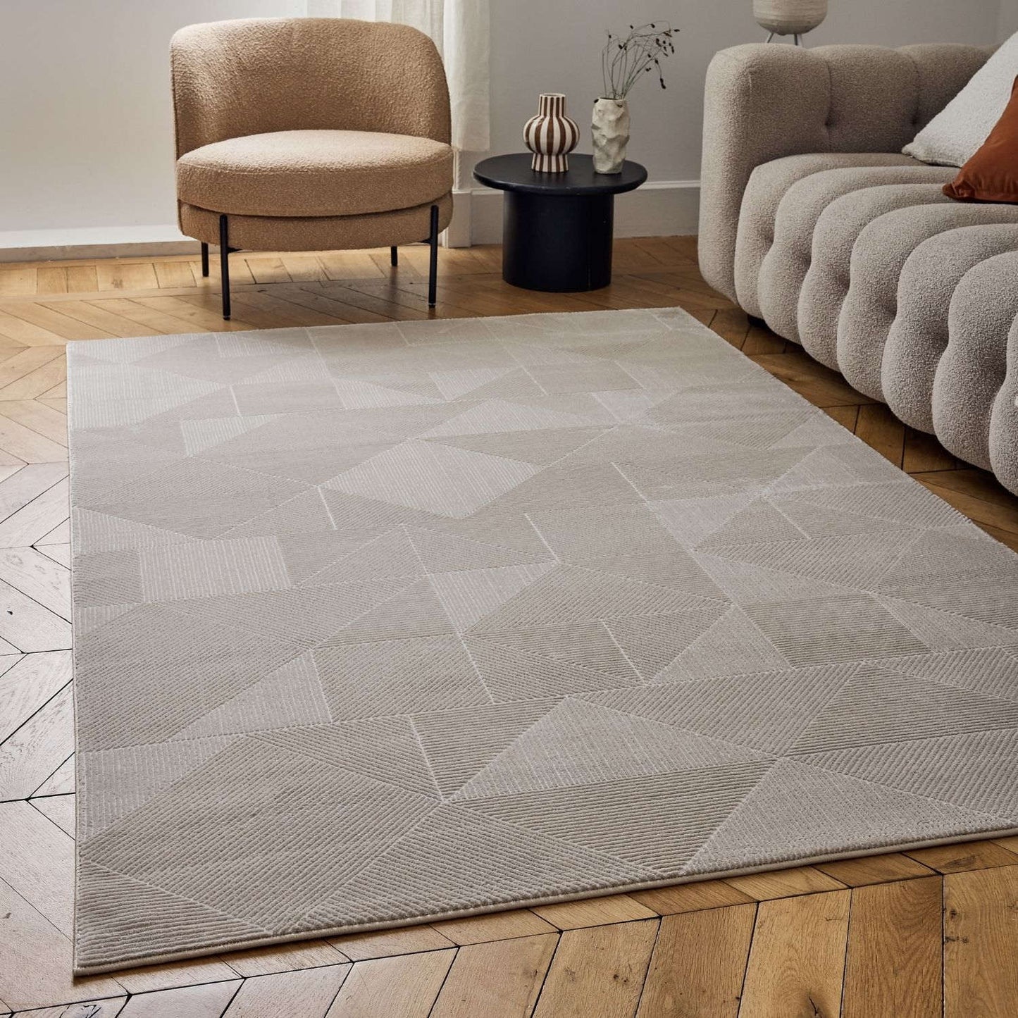 Carmel Beige Rug Abstract | 6000