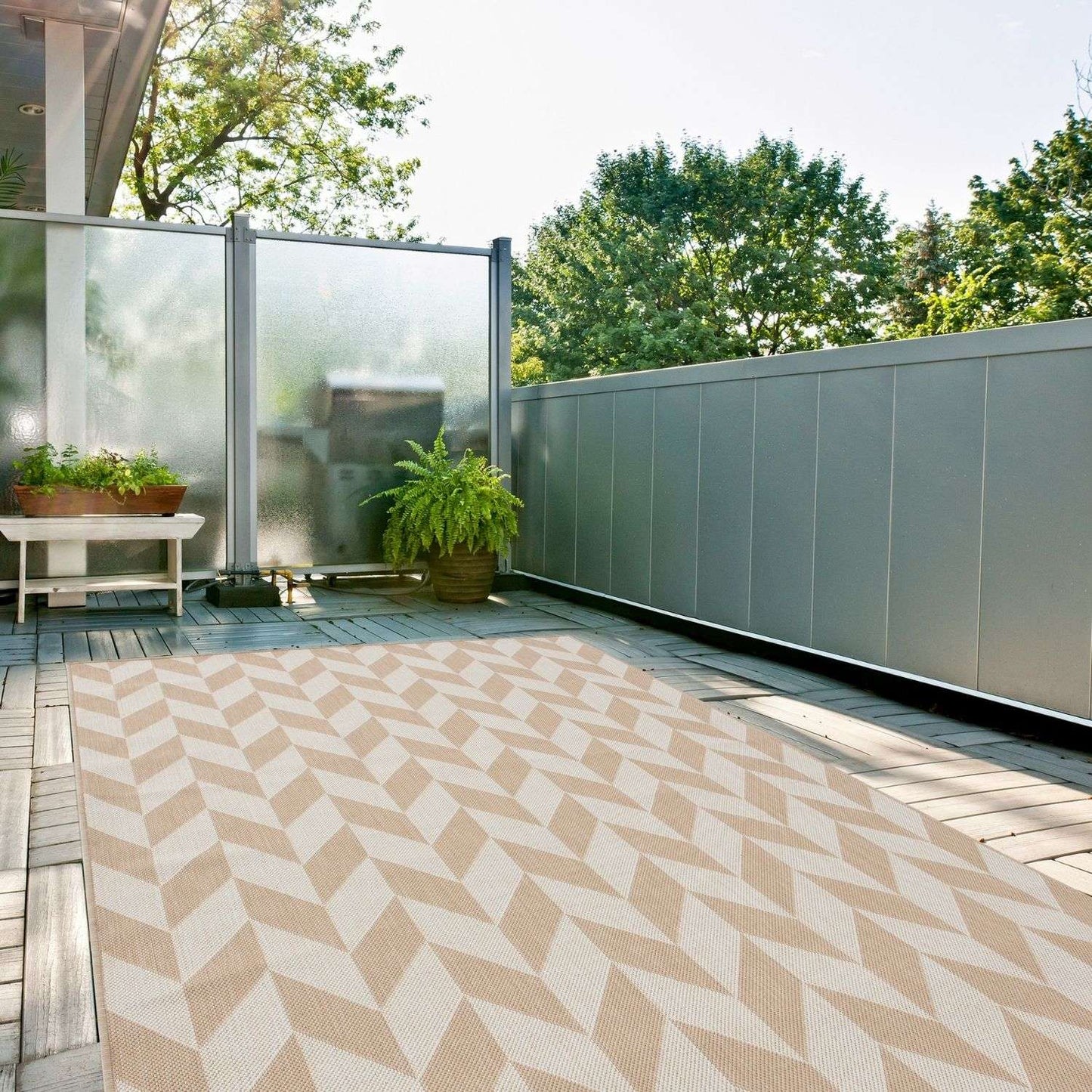 Ecology Outdoor Rug Beige | 600Be