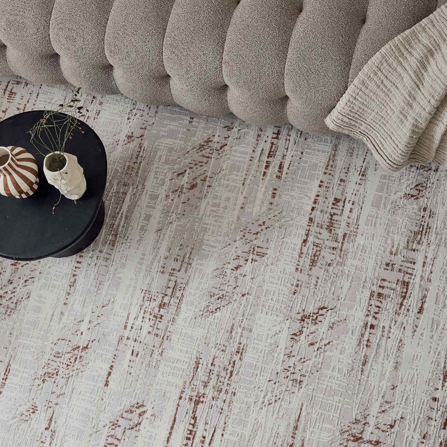 Carmel Cream-Terra Abstract Rug | 6030