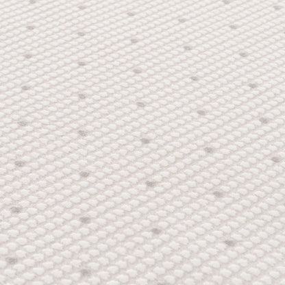 Carmel Cream-Grey Dots Rug | 6080