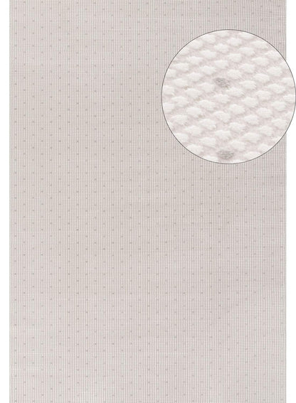 Carmel Cream-Grey Dots Rug | 6080