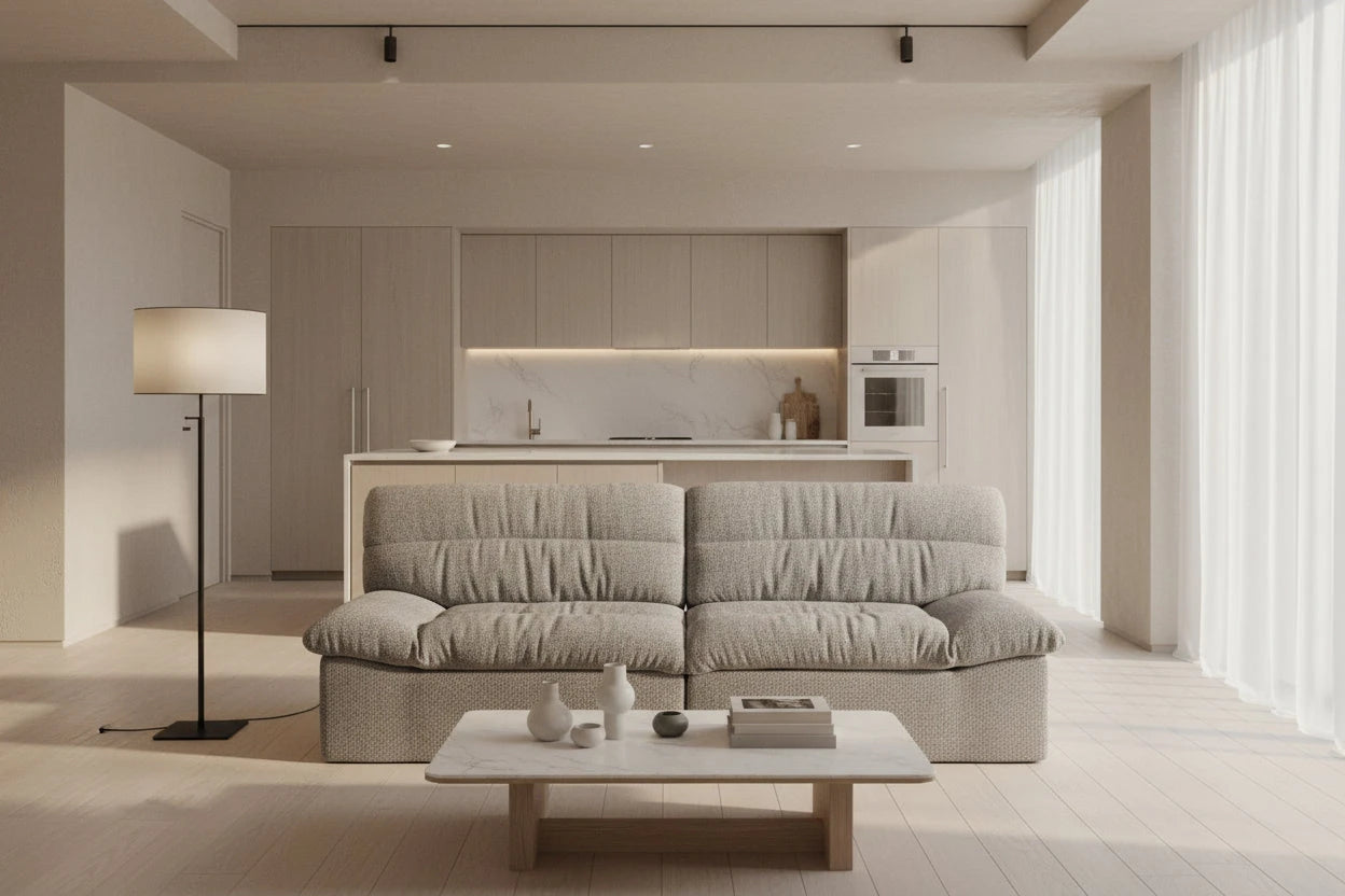 Cloud Luxe Modular Sectional Sofa - Italian-Inspired Boneless Design