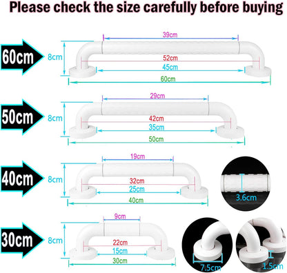 Non-Skid Bathroom Grab Rail Safety Support for Elderly, Disabled & Senior