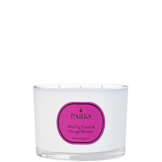 VINTAGE AROMATHERAPY WILD FIG, CASSIS & ORANGE BLOSSOM 350G 3 WICK CANDLE