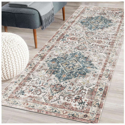 Carmel Cream Bordered Rug