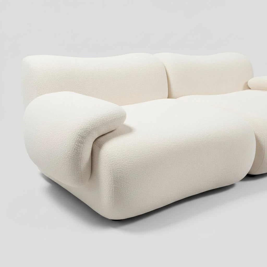 Aura Modular Lounge Sofa - Cloud Comfort Sculptural Design