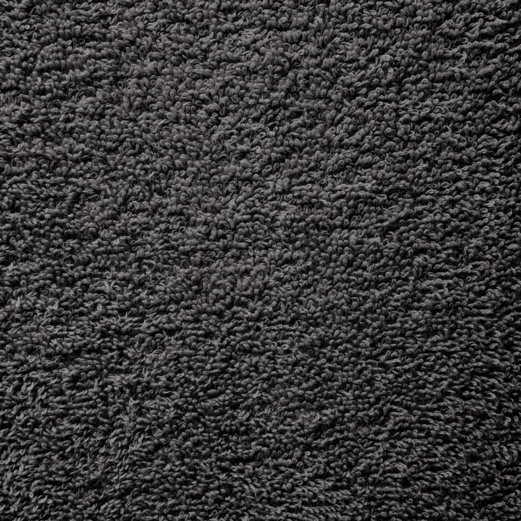 🏆 Premium Luxury Towels SOLUND 2pcs Anthracite 100x200cm 600gsm ✨ Ultra-Soft Egyptian Cotton Bath Towels