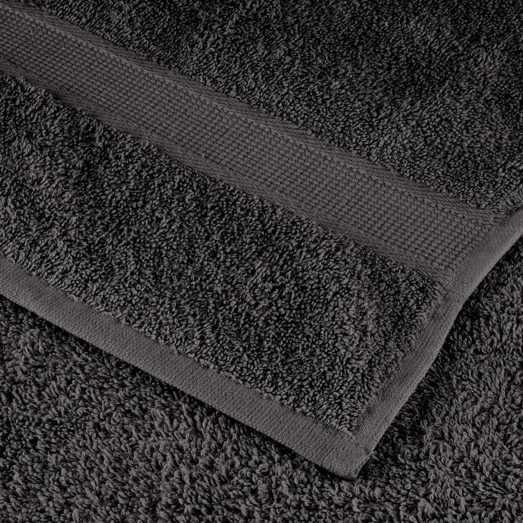 ⚫ Premium SOLUND Beach Towels 4-Pack Anthracite 100x200cm 600gsm Ultra-Soft
