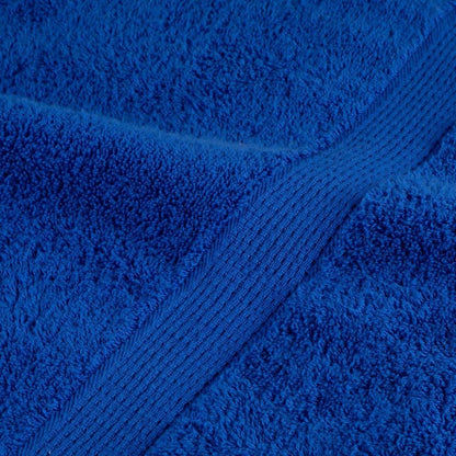 🏖️ Premium SOLUND Towels 4pcs Blue 100x200cm 600gsm - Luxury Cotton Bath & Beach Towels 🇬🇧
