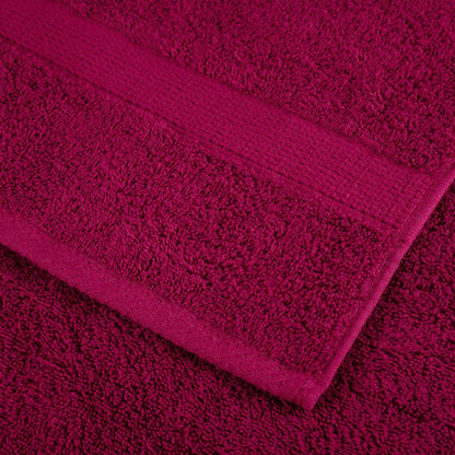 🏆 Premium Luxury Towels SOLUND 2pcs Bordeaux 100x200cm 600gsm ✨ Ultra-Soft Egyptian Cotton Bath Towels