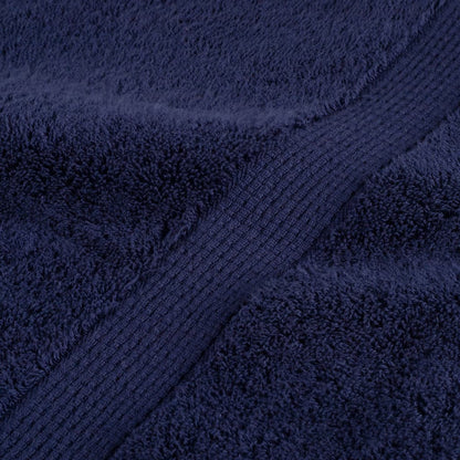 🌊 Premium SOLUND Beach Towels 4-Pack Navy Blue 100x200cm 600gsm Ultra-Soft