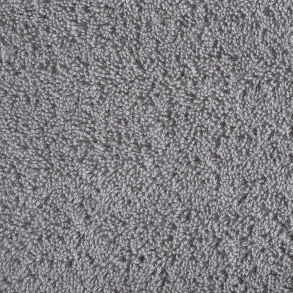 🏆 Premium Luxury Towels SOLUND 2pcs Grey 100x200cm 600gsm ✨ Ultra-Soft Egyptian Cotton Bath Towels