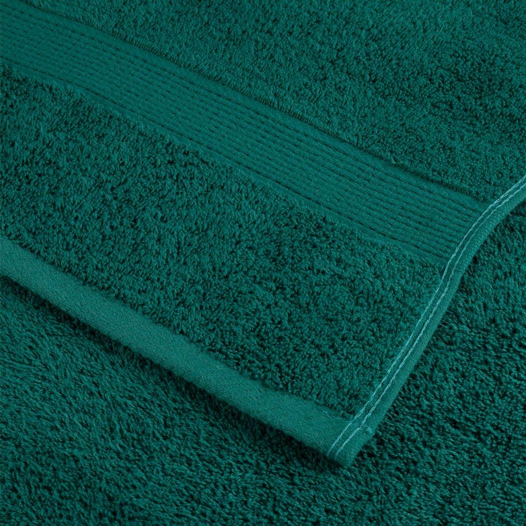 🏆 Premium Luxury Towels SOLUND 4pcs Green 100x200cm 600gsm ✨ Ultra-Soft Egyptian Cotton Bath Towels