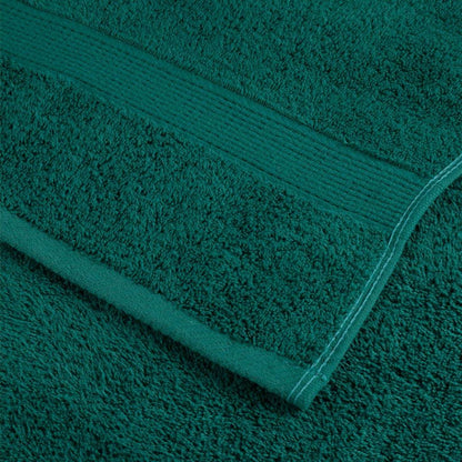 🏆 Premium Luxury Towels SOLUND 4pcs Green 100x200cm 600gsm ✨ Ultra-Soft Egyptian Cotton Bath Towels