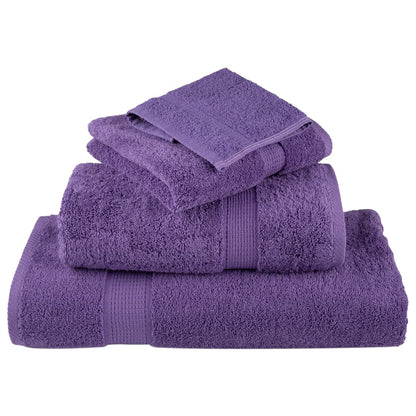 💜 Premium SOLUND Beach Towels 4-Pack Purple 100x200cm 600gsm Ultra-Soft