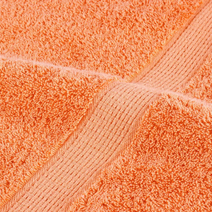 🏆 Premium Luxury Towels SOLUND 2pcs Orange 100x200cm 600gsm ✨ Ultra-Soft Egyptian Cotton Bath Towels