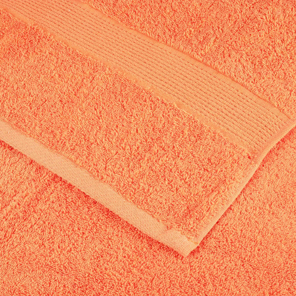 🏖️ Premium SOLUND Beach Towels 4-Pack Orange 100x200cm 600gsm Ultra-Soft