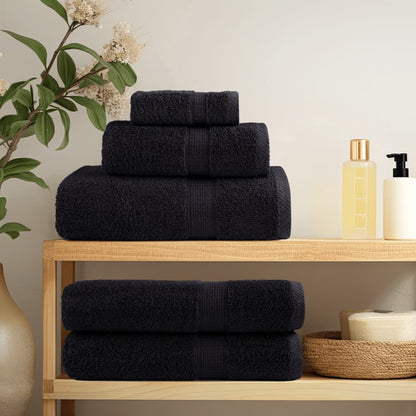 🖤 Premium SOLUND Beach Towels 4-Pack Black 100x200cm 600gsm Ultra-Soft