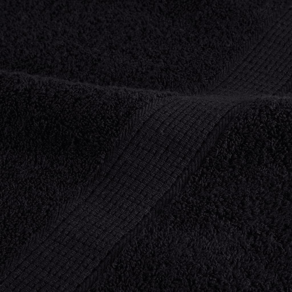 🖤 Premium SOLUND Beach Towels 4-Pack Black 100x200cm 600gsm Ultra-Soft
