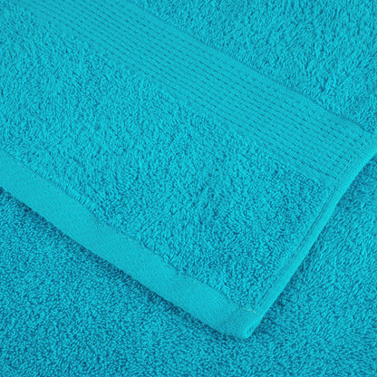 🏆 Premium Luxury Towels SOLUND 2pcs Turquoise 100x200cm 600gsm ✨ Ultra-Soft Egyptian Cotton Bath Towels