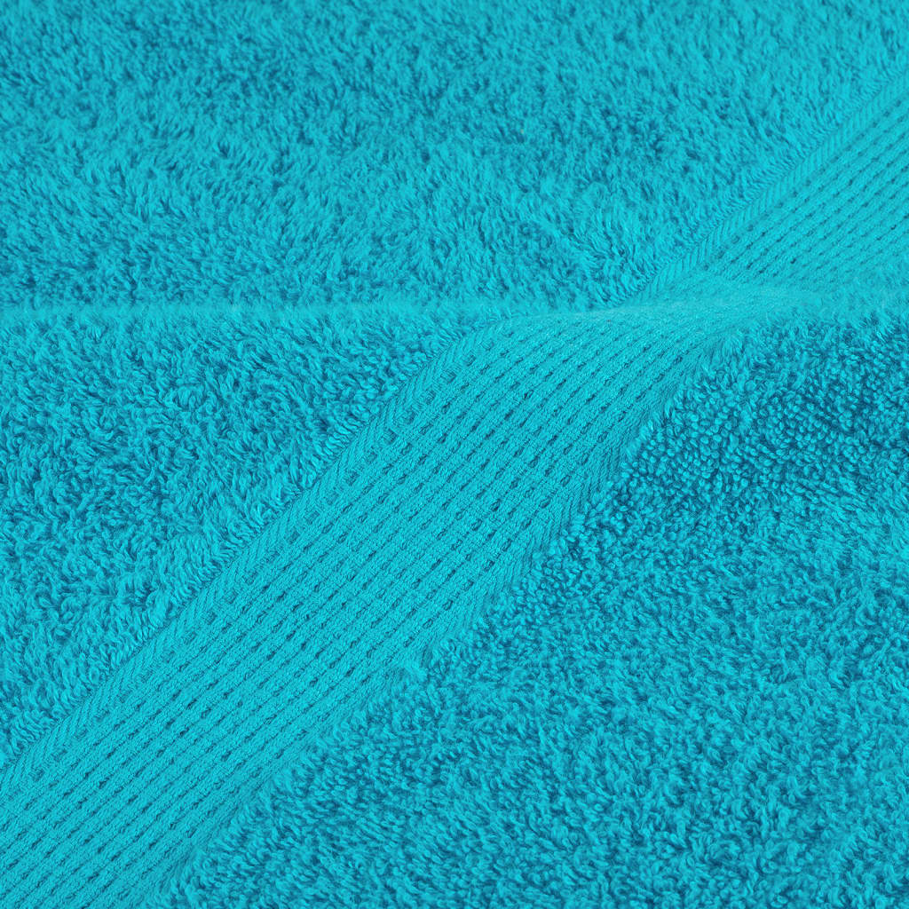 🏆 Premium Luxury Towels SOLUND 4pcs Turquoise 100x200cm 600gsm ✨ Ultra-Soft Egyptian Cotton Bath Towels
