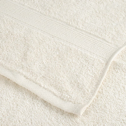 🏆 Premium Luxury Towels SOLUND 2pcs Cream 100x200cm 600gsm ✨ Ultra-Soft Egyptian Cotton Bath Towels