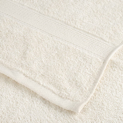 🏆 Premium Luxury Towels SOLUND 4pcs Cream 100x200cm 600gsm ✨ Ultra-Soft Egyptian Cotton Bath Towels