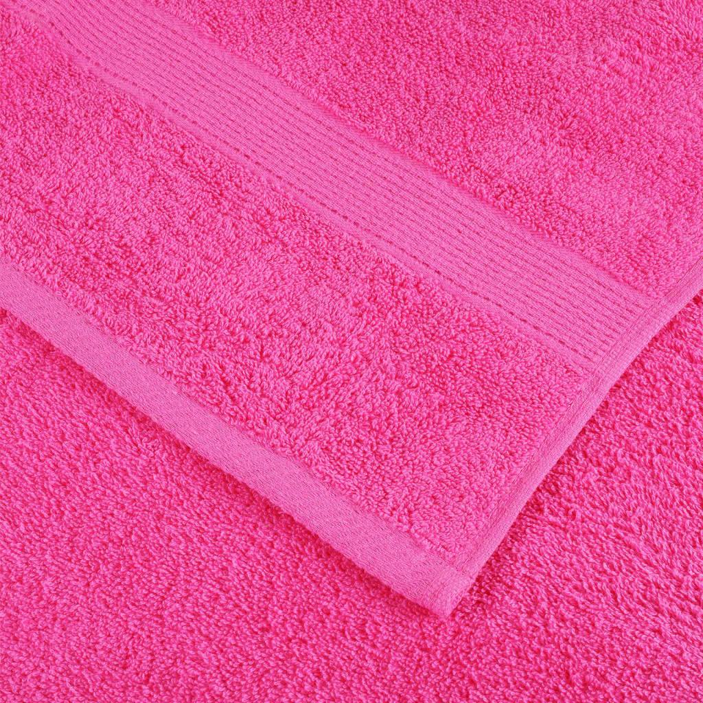 🏆 Premium Luxury Towels SOLUND 2pcs Pink 100x200cm 600gsm ✨ Ultra-Soft Egyptian Cotton Bath Towels
